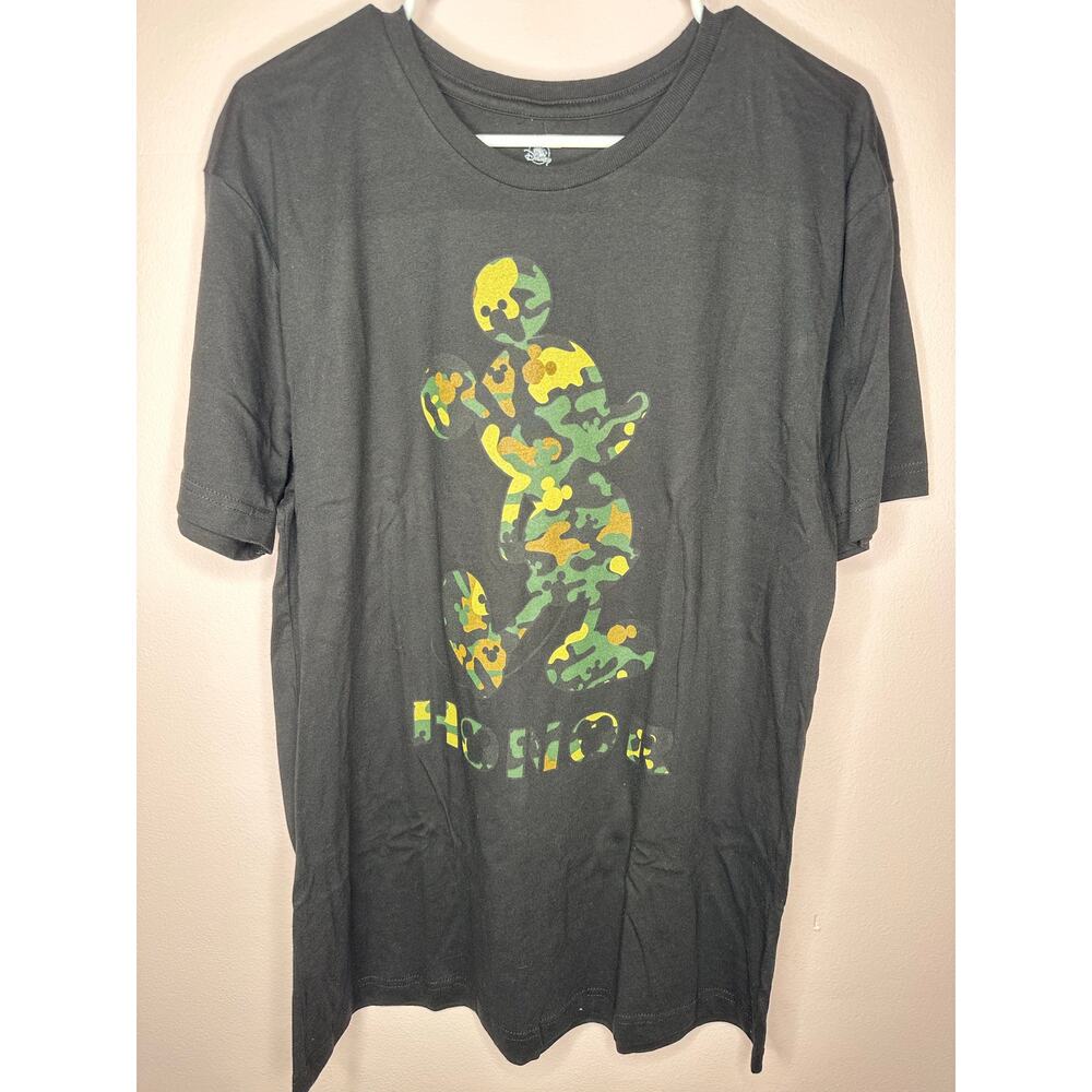 Disney Parks Honor Camo Mickey Mouse T-shirt